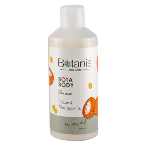 شامپو بدن کرمی لطافت دهنده بوتانیس حاوی روغن نارگیل و ماکادمیا