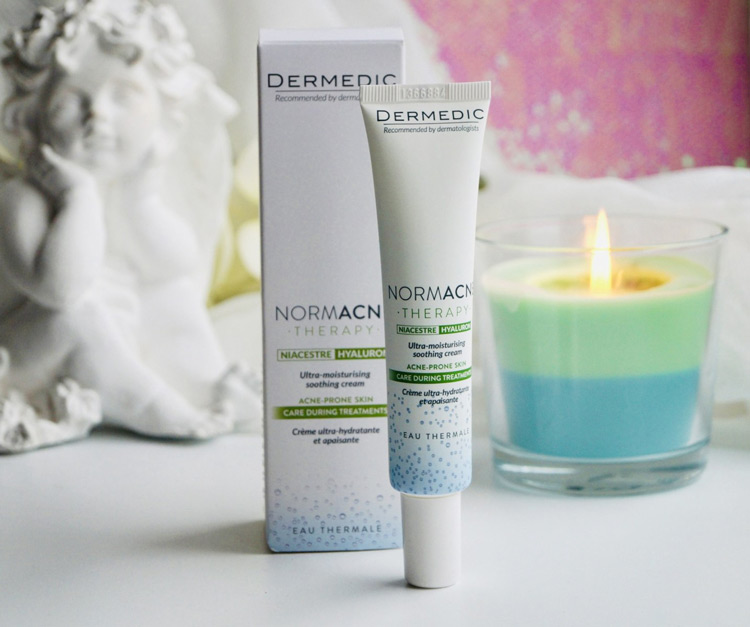 کرم آبرسان و تسکین دهنده پوست مستعد جوش و آکنه درمدیک