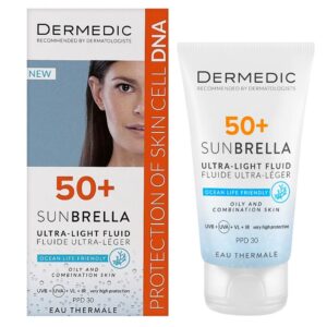 کرم ضد آفتاب درمدیک پوست چرب و مختلط SPF50